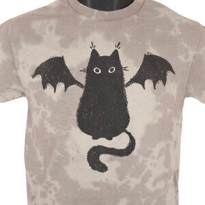 Cat Wings T Shirt Mens Size Small Tie Dye Guild Of Calamity Stephanie Bayles